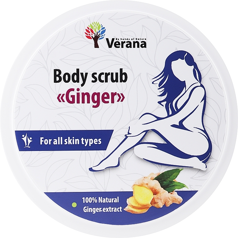 Körperpeeling Ingwer - Verana Body Scrub Ginger — Bild N1