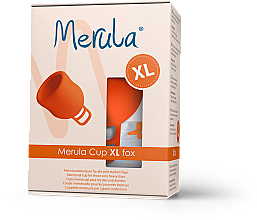 Menstruationstasse Größe XL orange - Merula Cup XL Fox — Bild N1
