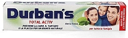 Zahnpasta Gesamtvermögen - Durban`s Total Activ Fresh Mint — Bild N1