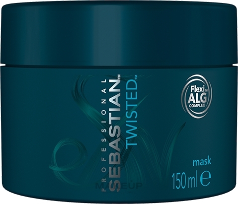 Haarmaske für lockiges und gewelltes Haar mit Rotalgen-Extrakt - Sebastian Professional Twisted Elastic Treatment — Bild 150 ml