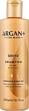 Reparierendes Shampoo mit Arganöl für stumpfes und trockenes Haar - Argan+ Shine Shampoo Hawaiian Kukui Oil — Bild N1