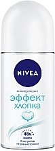 Düfte, Parfümerie und Kosmetik Deo Roll-on Antitranspirant mit Baumwollextrakt - Nivea