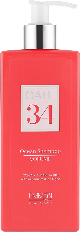 Shampoo für mehr Volumen - Emmebi Italia Gate 34 Wash Ocean Shampoo Volume — Bild N1