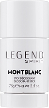 Düfte, Parfümerie und Kosmetik Montblanc Legend Spirit - Parfümierter Deostick