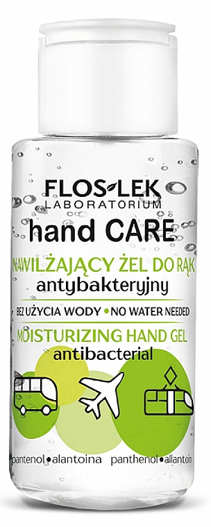 Antibakterielles Handgel - Floslek Hand Care Moisturizing Hand Gel