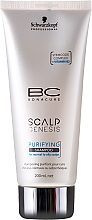 Tiefenreinigendes Shampoo für fettige Kopfhaut - Schwarzkopf Professional BC Bonacure Scalp Genesis Purifying Shampoo — Bild N1
