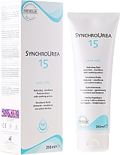 Düfte, Parfümerie und Kosmetik Hydratisierende beruhigende Fluidemulsion auf Basis 15% Urea - Synchroline Synchrourea 15 Hydrating Fluid Emulsion