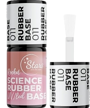 Hybridbasis für Nägel - Stars from The Stars Rocket Science Rubber Base — Bild N1