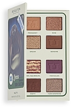 Düfte, Parfümerie und Kosmetik Lidschatten-Palette - Makeup Revolution X Monsters University Card Palette Don Carlton Scare