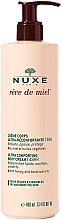 Weichmachende, bruhigende Körpercreme mit Honig und wertvollen Ölen - Nuxe Reve de Miel Ultra Comforting Body Cream (mit Spender) — Bild N1