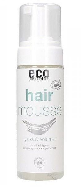 Haarschaum für mehr Glanz und Volumen - Eco Cosmetics Hair Mousse — Bild N2