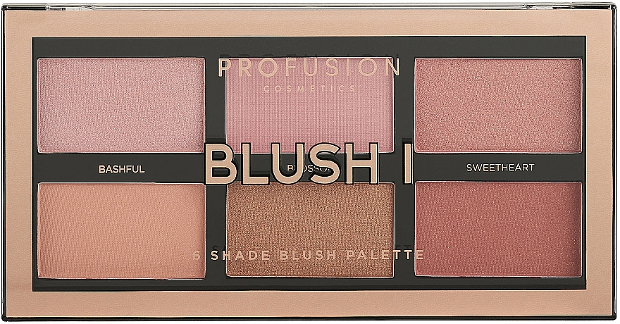 Rougepalette - Profusion Cosmetics Blush Palette I — Bild N1