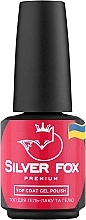 Nagelüberlack für Gel-Nagellack und Nagellack - Silver Fox Premium Finish Polish — Bild N1