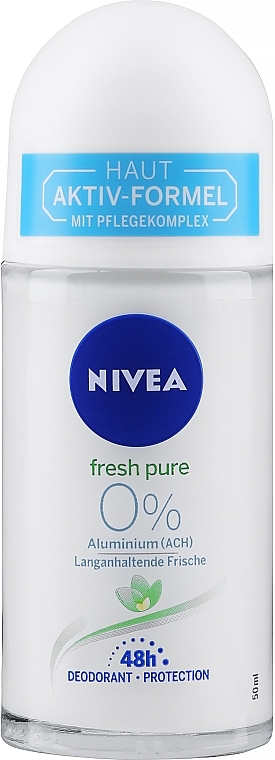 Deo Roll-on - Nivea Fresh Pure Roll On Deodorant — Bild N1