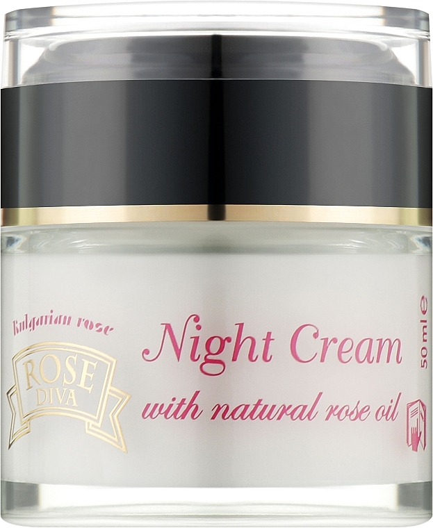 Nachtcreme für das Gesicht - Bulgarian Rose Rose Diva Night Cream — Bild N1