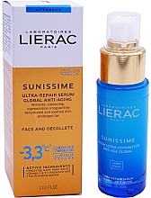 Anti-Aging After Sun Serum für Gesicht und Dekolleté mit Hyaluronsäure - Lierac Sunissime Apres-soleil Serum Reparateur — Bild N2
