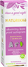 Düfte, Parfümerie und Kosmetik Nachtcreme für das Gesicht - Naturikke Bakuchiol Night Cream