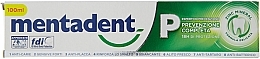 Antibakterielle Zahnpasta - Mentadent P Prevenzione Completa Toothpaste — Bild N1