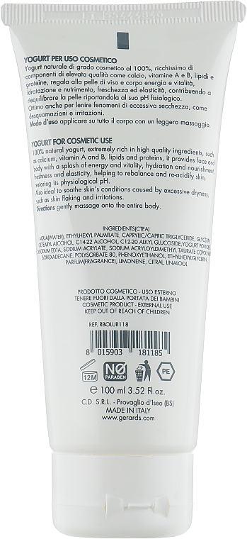 Naturjoghurt für den Körper - Gerard's Cosmetics Must Have Face Lulur Natural Yoghurt — Bild N2