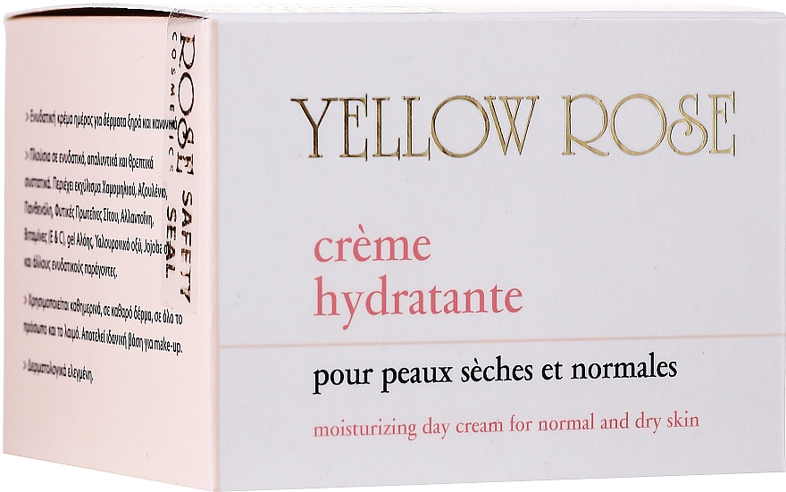 Feuchtigkeitsspendende Tagescreme für trockene und normale Gesichtshaut - Yellow Rose Creme Hydratante — Bild N1