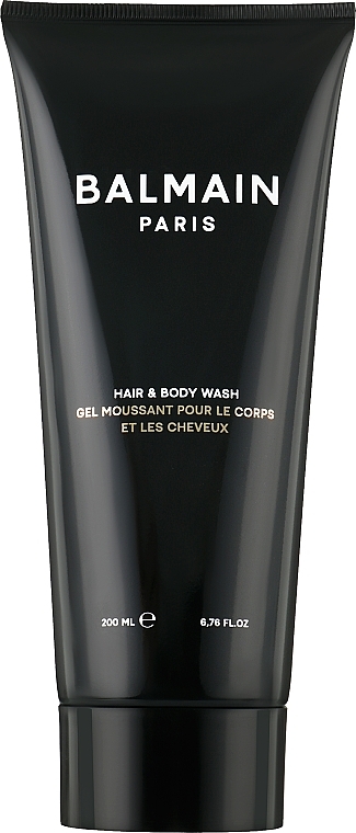 2in1 Feuchtigkeitsspendendes Shampoo und Duschgel für Männer - Balmain Hair & Body Wash — Bild N1