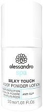 Düfte, Parfümerie und Kosmetik Kühlende Fußlotion - Alessandro International Spa Silky Touch Foot Powder Lotion