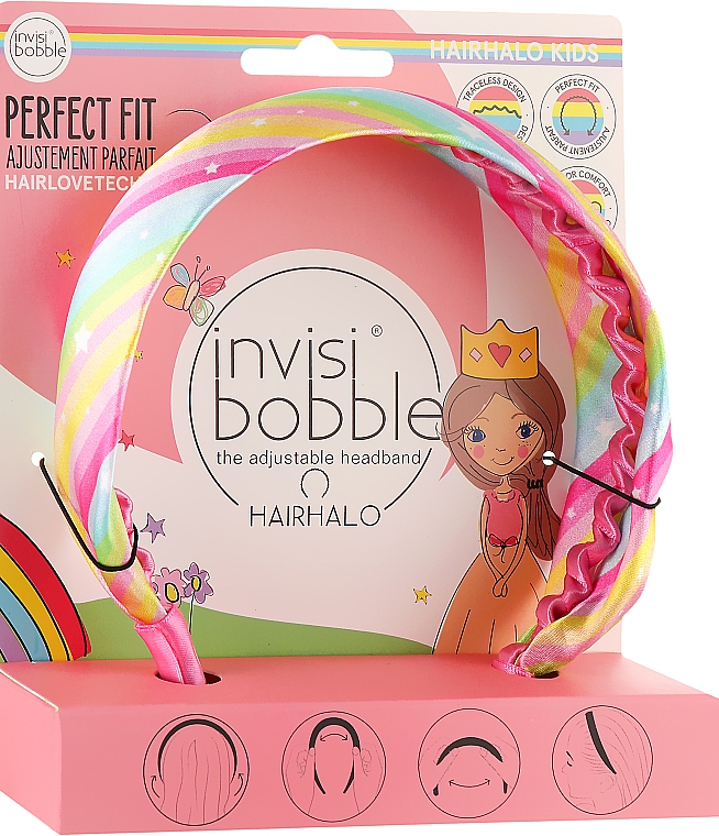 Haarreif - Invisibobble Kids Hairhalo Rainbow Crown — Bild N1