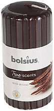 Düfte, Parfümerie und Kosmetik Duftkerze Oud Wood - Bolsius True Scents Candle 120 mm x Ø58 mm