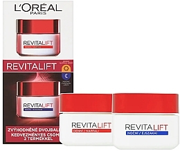 Set - L'Oreal Paris Revitalift Classic Duopack (d/cr/50ml + n/cr/50ml) — Bild N3