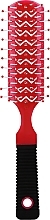 Haarbürste 21,4 cm rot - Ampli — Bild N1
