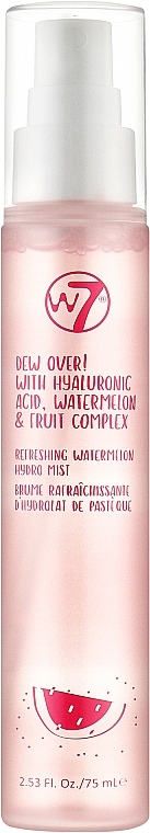 Feuchtigkeitsspendendes Gesichtsspray mit Wassermelone - W7 Dew Over! Hydrating Face Mist — Bild N1