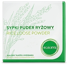 Mattierender Reispuder für das Gesicht - Ecocera Rice Face Powder — Foto N5