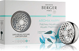 Maison Berger Aroma Happy - Duftset (Auto-Lufterfrischer 1 St. + Refill 1 St.) — Bild N1