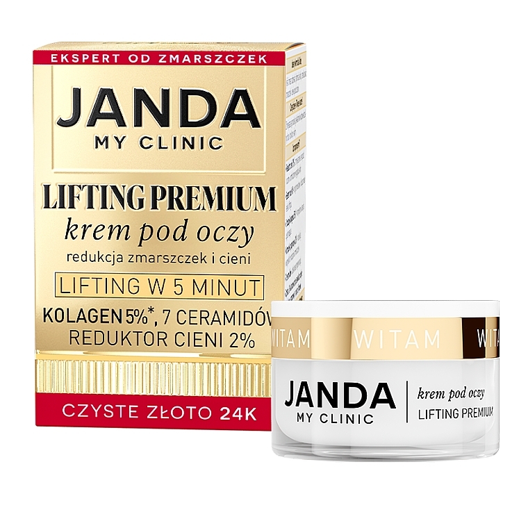 Augenpartiecreme - Janda My Clinic Lifting Premium Eye Cream  — Bild N1