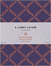 Düfte, Parfümerie und Kosmetik Molinard A Corps Cuivre  - Duftset (Eau de Parfum 90ml + Eau de Parfum 7.5 ml) 