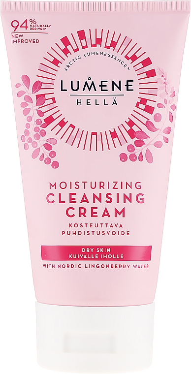 Feuchtigkeitsspendende Reinigungscreme für das Gesicht mit Preiselbeerwasser - Lumene Moisturizing Cleansing Cream — Bild N1