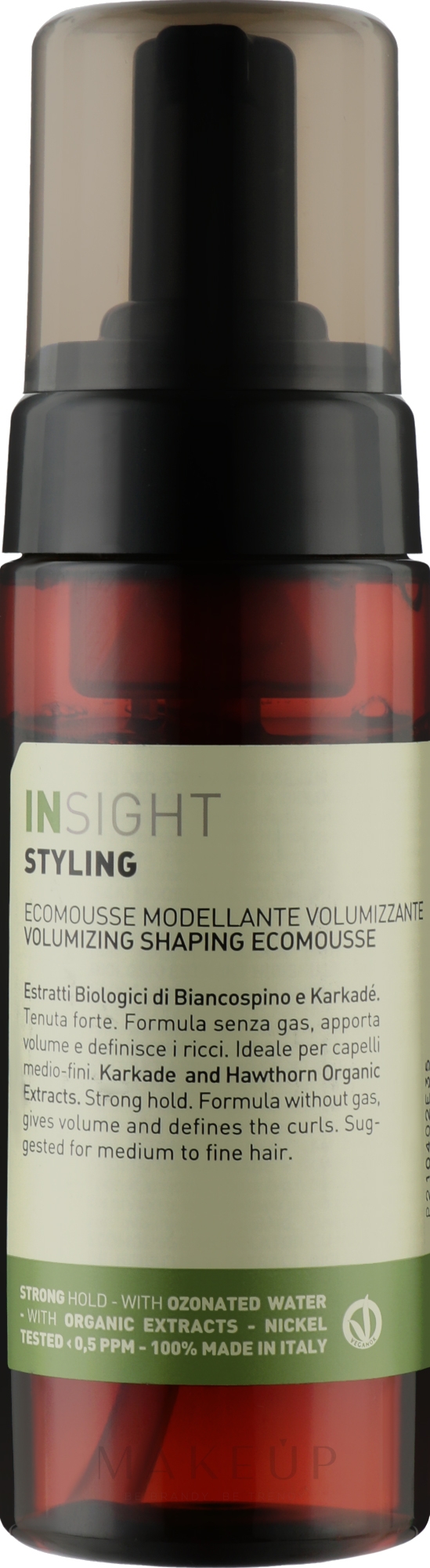 Haarmousse für mehr Volumen - Insight Styling Volumizing Ecomousse — Bild 150 ml
