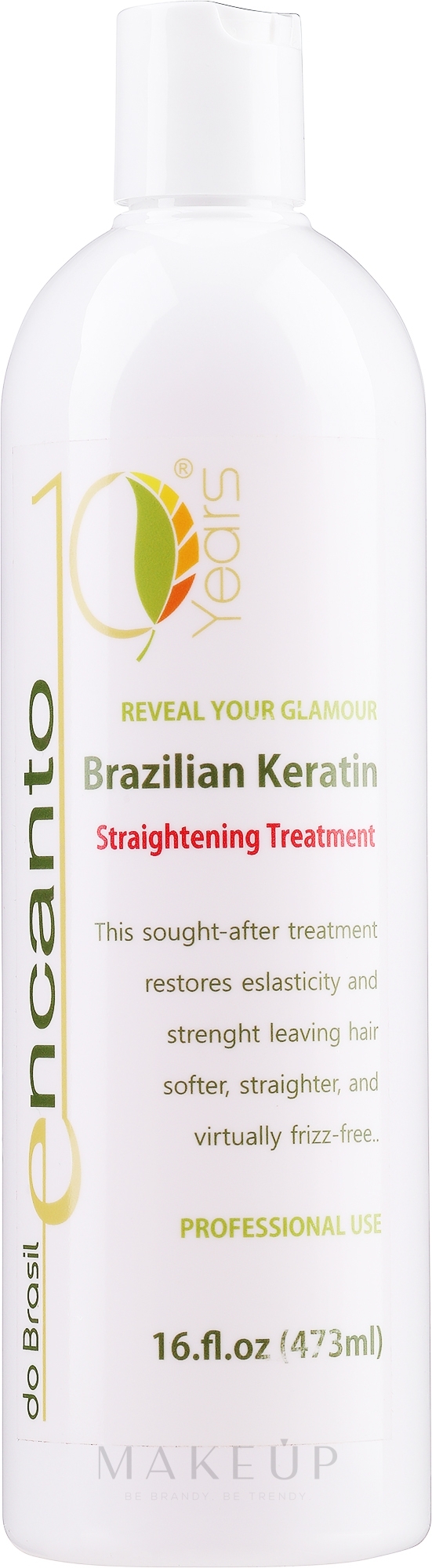 Keratin-Haarglätter - Encanto Brazilian Keratin Straightening Treatment — Bild 437 ml