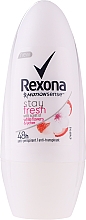 Düfte, Parfümerie und Kosmetik Deo Roll-on - Rexona Stay Fresh Deo Roll-On White Flowers