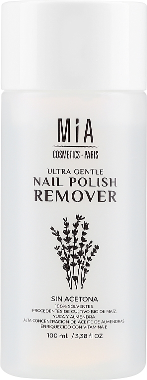 Nagellackentferner - Mia Cosmetics Paris Ultra Gentle Nail Polish Remover — Bild N1