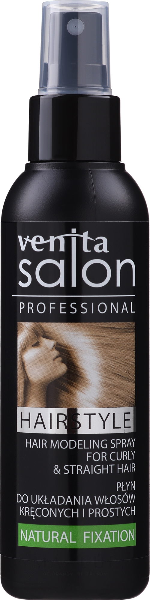 Modellierendes Haarspray für lockiges und glattes Haar - Venita Salon Professional Hair Modeling Spray — Bild 130 ml