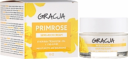 Düfte, Parfümerie und Kosmetik Anti-Falten Tages- und Nachtcreme mit Primelöl - Miraculum Gracja Semi-oily Cream With Evening Primrose