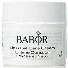 Pflegende Anti-Falten Augen- und Lippenkonturcreme - Babor Skinvoage PX Sensational Lip & Eye Care Cream — Bild N1