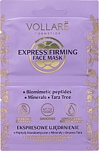 Düfte, Parfümerie und Kosmetik Beruhigende Tuchmaske mit Peptiden - Vollare Perfect Smoothing Express Firming