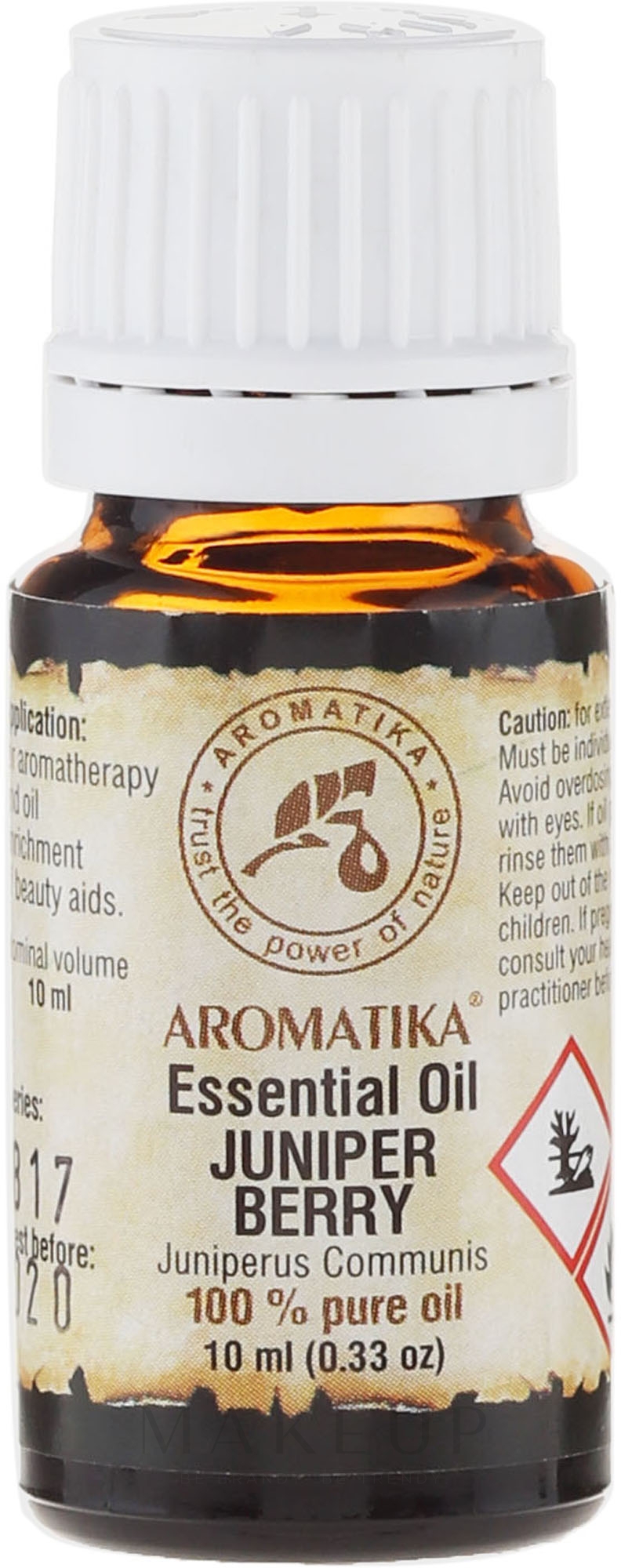 Ätherisches Bio Wacholderöl - Aromatika — Bild 10 ml