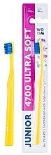 Düfte, Parfümerie und Kosmetik Kinderzahnbürste 6+ weich - Woom Junior 4700 Ultra Soft Toothbrush 6+
