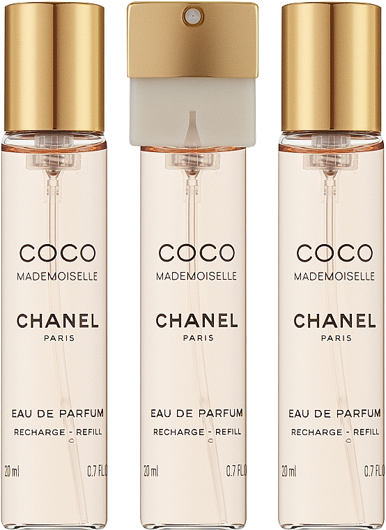 Chanel Coco Mademoiselle - Eau de Parfum (3x20ml Refill) — Bild N2