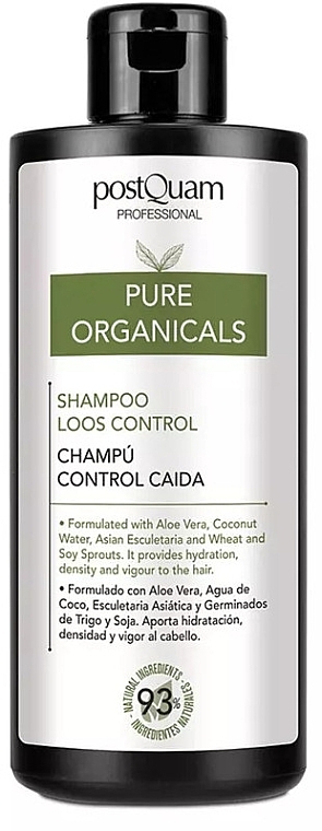 Shampoo gegen Haarausfall - Postquam Pure Organicals Shampoo Loos Control — Bild N1