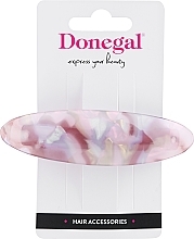 Düfte, Parfümerie und Kosmetik Haarspange FA-5751 rosa Marmor - Donegal