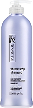 Düfte, Parfümerie und Kosmetik Anti-Gelbstich Shampoo für weißes und blondes Haar - Black Professional Line Yellow Stop Shampoo